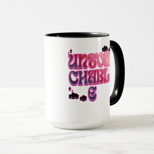 High Value Baddie Energy Mug – Empower Your Vibe Mok (Voorkant rechts)