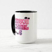 High Value Baddie Energy Mug – Empower Your Vibe  Mok (Voorkant links)