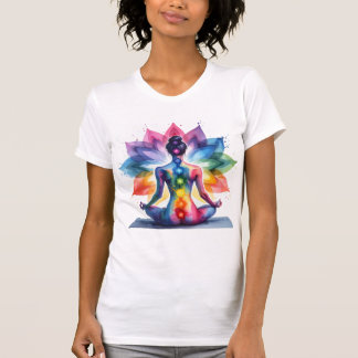 High Vibration Meditatie Lotus T-shirt
