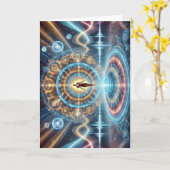 High Vibrational Blank Kaart (Gele Bloem)