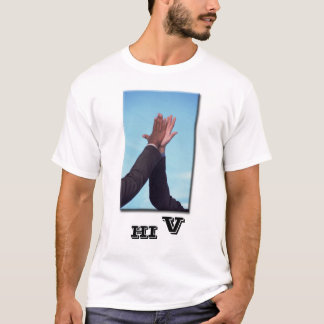 high_vijf2, HI, V T-shirt