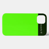 High Visibility Neon Green Case-Mate iPhone Case (Achterkant (horizontaal))