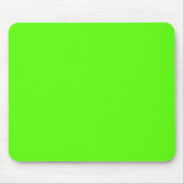 High Visibility Neon Green Muismat (Voorkant)