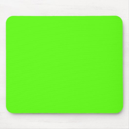 High Visibility Neon Green Muismat (Voorkant)