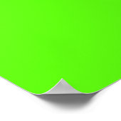 High Visibility Neon Green Poster (Hoek)