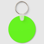 High Visibility Neon Green Sleutelhanger (Achterkant)