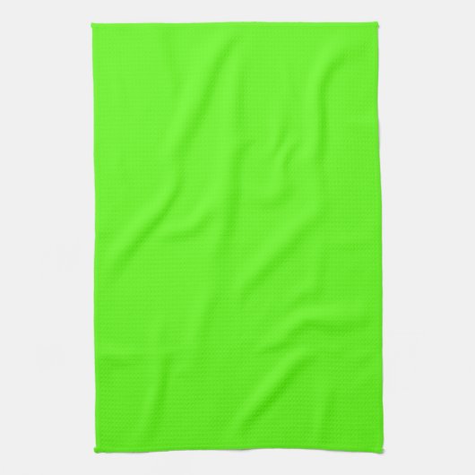High Visibility Neon Green Theedoek (Verticaal)