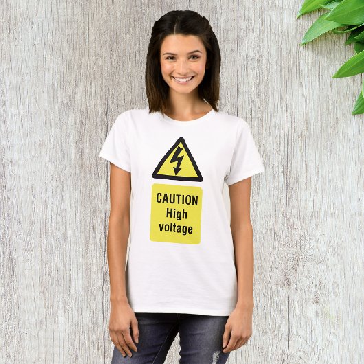 High Voltage-Caution T-shirt