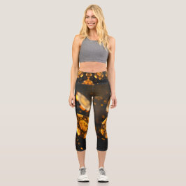 High Waisted Yoga Capris, XS (0-2)