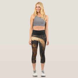 High Waisted Yoga Capris, XS (0-2)