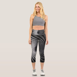 High Waisted Yoga Capris, XS (0-2)