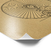 High Wheeler Bicycle Patent Art Print Foto Afdruk (Hoek)