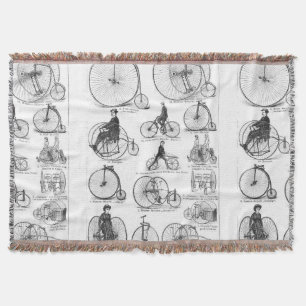 High Wheeler Fiets Penny Farthing Deken