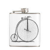 High Wheeler Fiets Penny Farthing Heupfles (Voorkant)