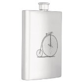 High Wheeler Fiets Penny Farthing Heupfles (Rechts)