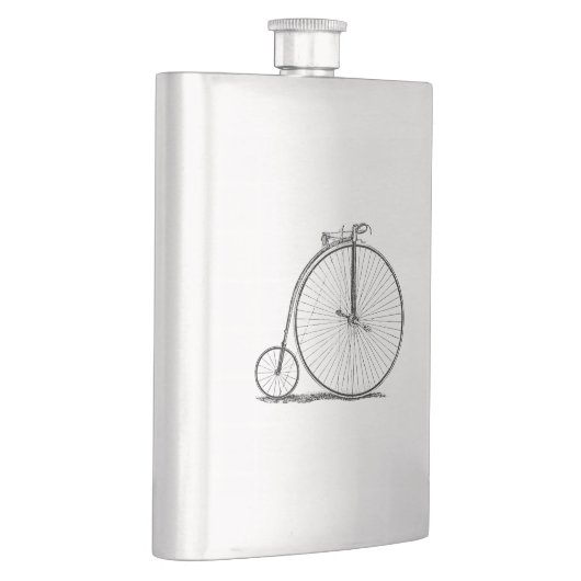 High Wheeler Fiets Penny Farthing Heupfles (Rechts)