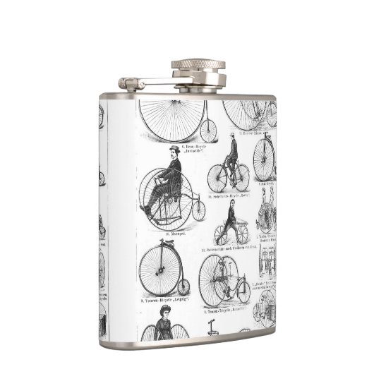 High Wheeler Fiets Penny Farthing Heupfles (Rechts)