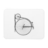 high wheeler fiets penny farthing magneet (Horizontaal)
