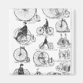 High Wheeler Fiets Penny Farthing Magneet (Voorkant)