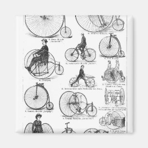 High Wheeler Fiets Penny Farthing Magneet