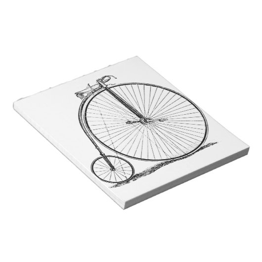 High Wheeler Fiets Penny Farthing Notitieblok (Schuin)