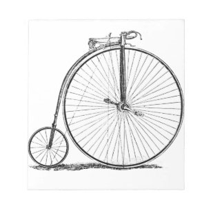 High Wheeler Fiets Penny Farthing Notitieblok