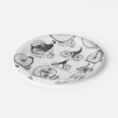 High Wheeler Fiets Penny Farthing Papieren Bordje (Gekanteld)