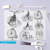 High Wheeler Fiets Penny Farthing Tissuepapier (Craft)