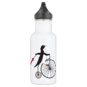 High wheeler pinguïn waterfles  (Rechts)