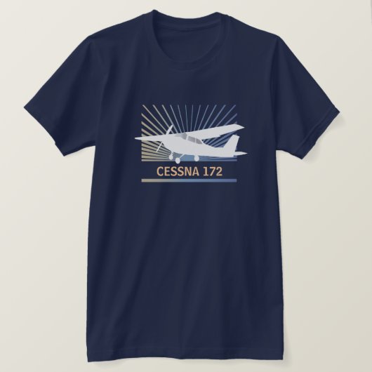 High Wing Vliegtuig T-shirt (Design voorkant)