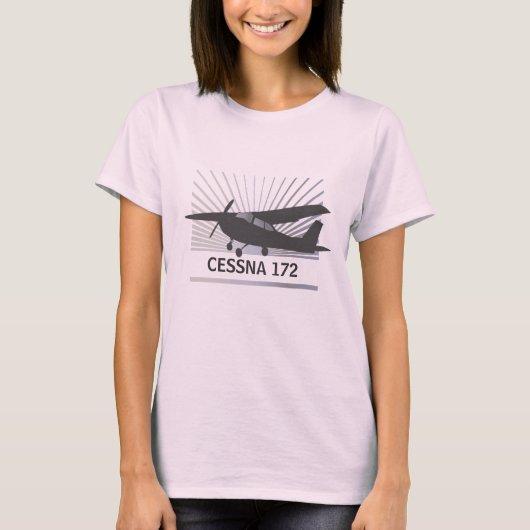 High Wing Vliegtuig T-shirt (Voorkant)