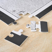 High wire fiets -  Circus Cycling Legpuzzel (Zijkant)