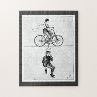 High wire fiets - Circus Cycling Legpuzzel