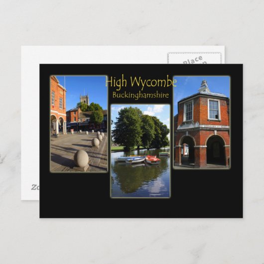 High Wycombe-Briefkaart Briefkaart (Voorkant / Achterkant)