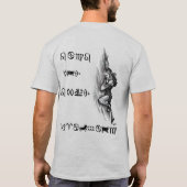 highandhard script t-shirt (Achterkant)