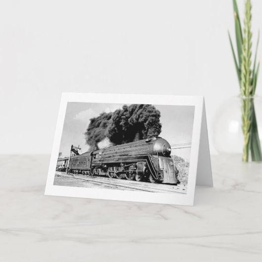 Highball het!  21e eeuwse spoorweg motor kaart (Voorkant)