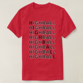 Highball T-shirt (Design voorkant)