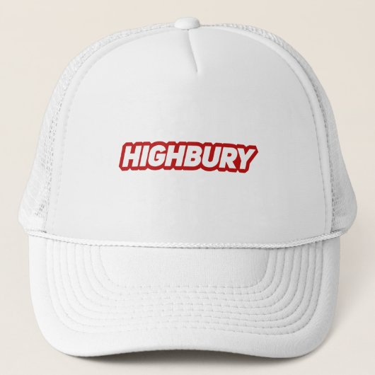 Highbury Stadium Arsenal Trucker Pet (Voorkant)