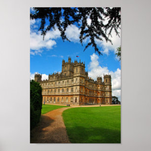 Highclere Castle Downton Abbey England Verenigd Ko Poster