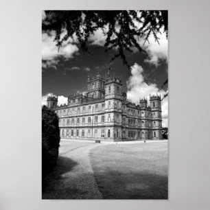 Highclere Castle Downton Abbey England Verenigd Ko Poster