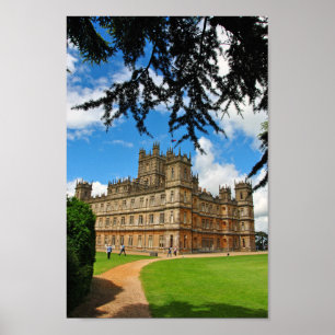 Highclere Castle Downton Abbey England Verenigd Ko Poster