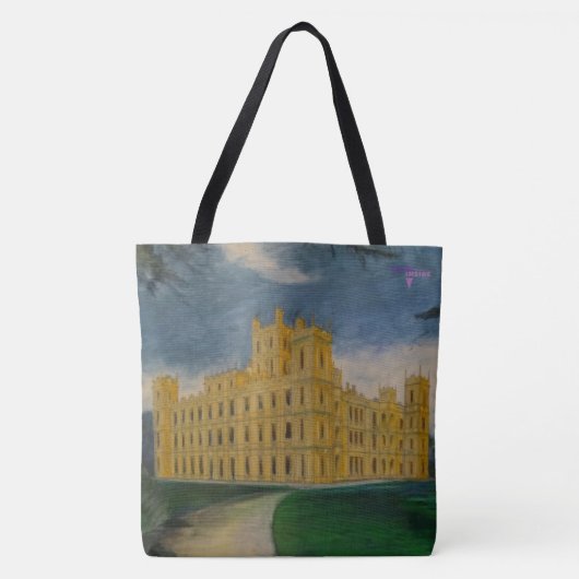 Highclere Castle - Downton Abbey Tote Bag (Voorkant)