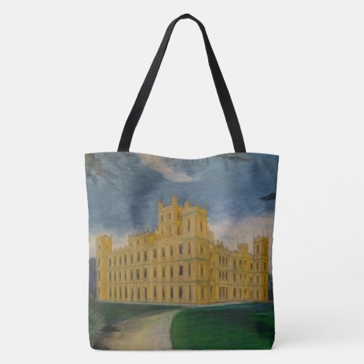 Highclere Castle - Downton Abbey Tote Bag (Achterkant)