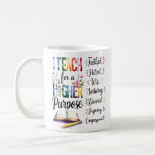 Higher Purpose Book Flowers Pencil Illustration Koffiemok (Links)