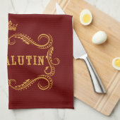 Highfalutin 'Grappige Country Slang Theedoek (Quarter Fold)