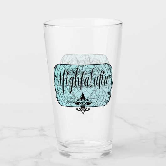 Highfalutin - Old Fashioned Slang Glas (Voorkant)