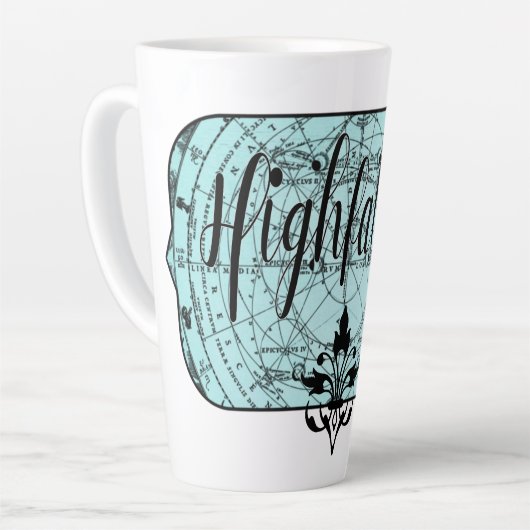 Highfalutin - Old Fashioned Slang Latte Mok (Linkerhoek)