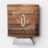 Highfalutin westerne koelbox voor rechte schietpar blikjeskoeler (Achterkant)