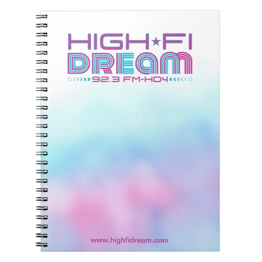HighFi Dream Fotoboek Notitieboek (Voorkant)