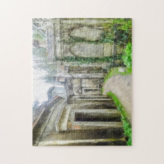 Highgate Cemetery Puzzle Legpuzzel (Verticaal)